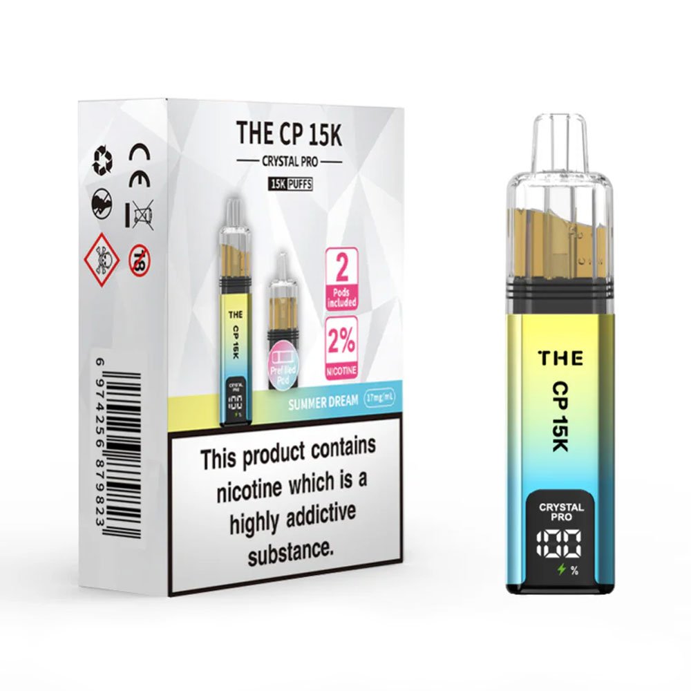 The Crystal Pro CP 15K Prefilled Pod Kit - Summer Dream
