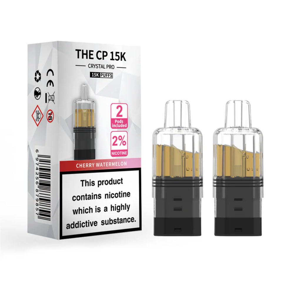 The Crystal Pro CP 15K Prefilled Pods - Cherry Watermelon