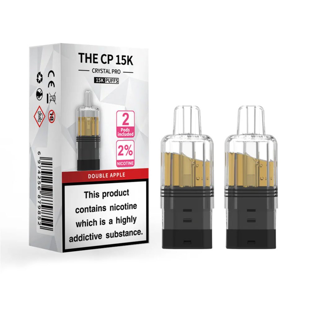 The Crystal Pro CP 15K Prefilled Pods - Double Apple