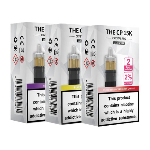 The Crystal Pro CP 15K Prefilled Pods