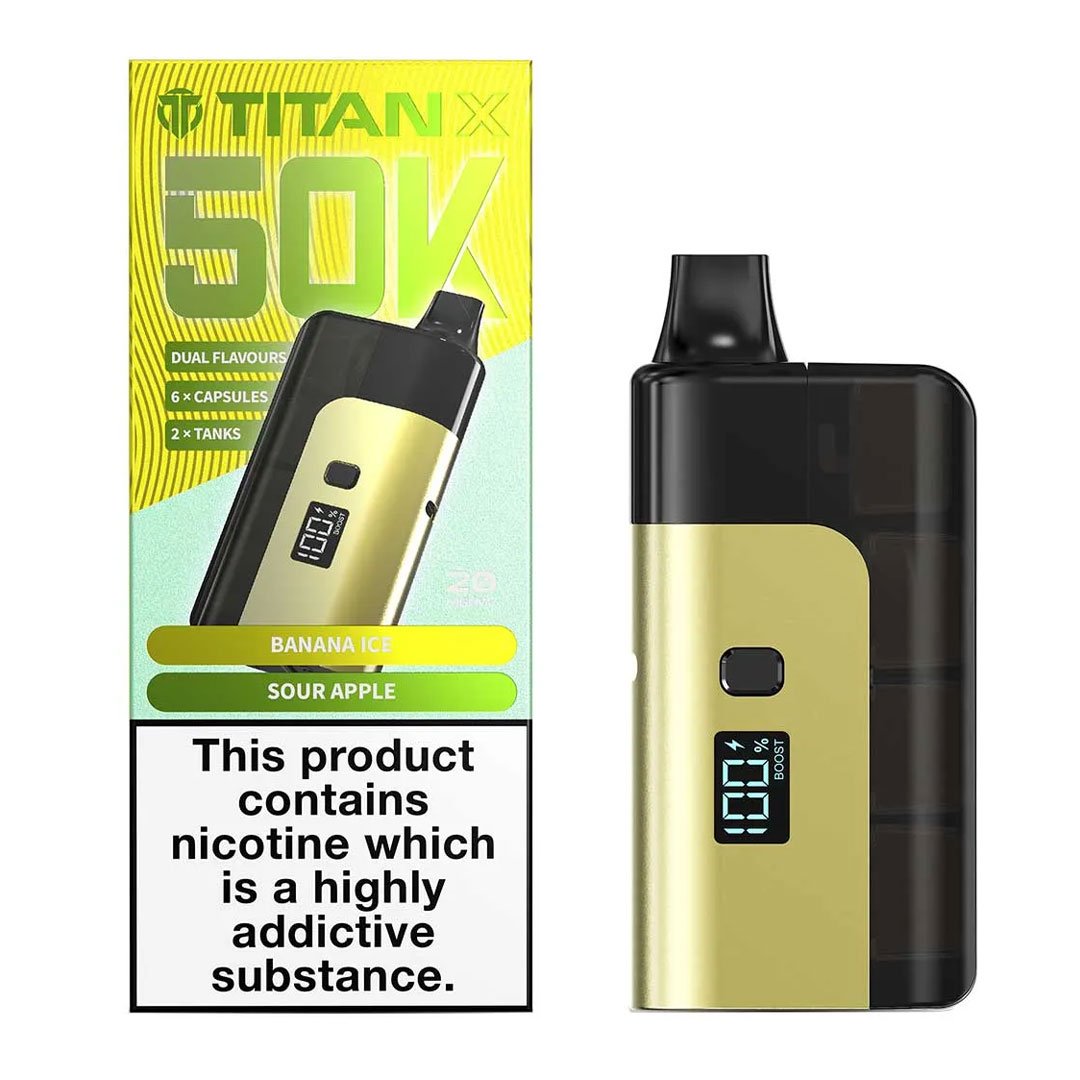 Titan X 50K Prefilled Pod Kit 40% OFF Today! | Greet Vape Titan X 50K Prefilled Pod Kit 40% OFF Today! | Greet Vape