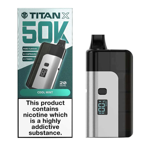 Titan X 50K Prefilled Pod Kit - Cool Mint