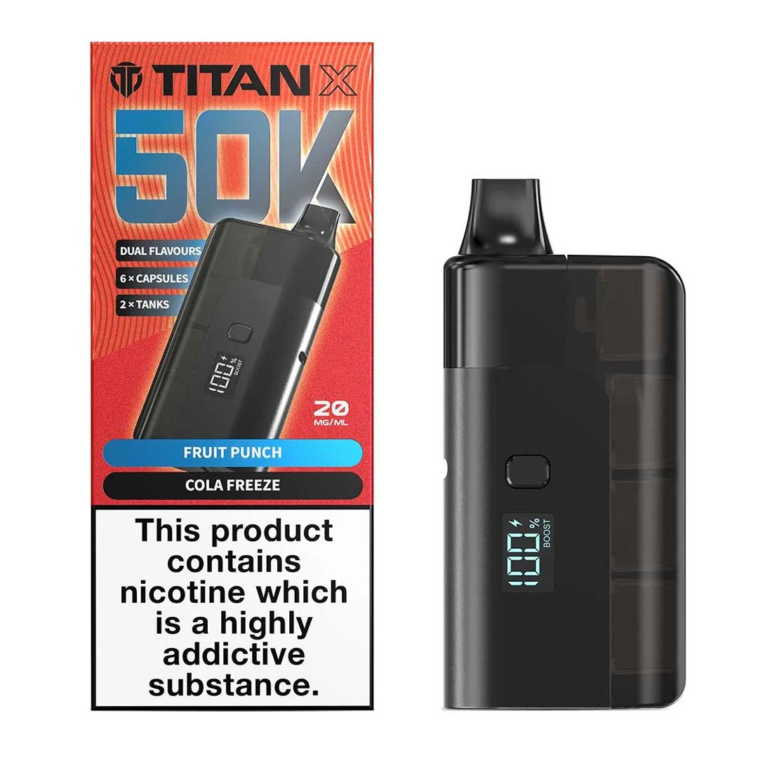Titan X 50K Prefilled Pod Kit 40% OFF Today! | Greet Vape Titan X 50K Prefilled Pod Kit 40% OFF Today! | Greet Vape