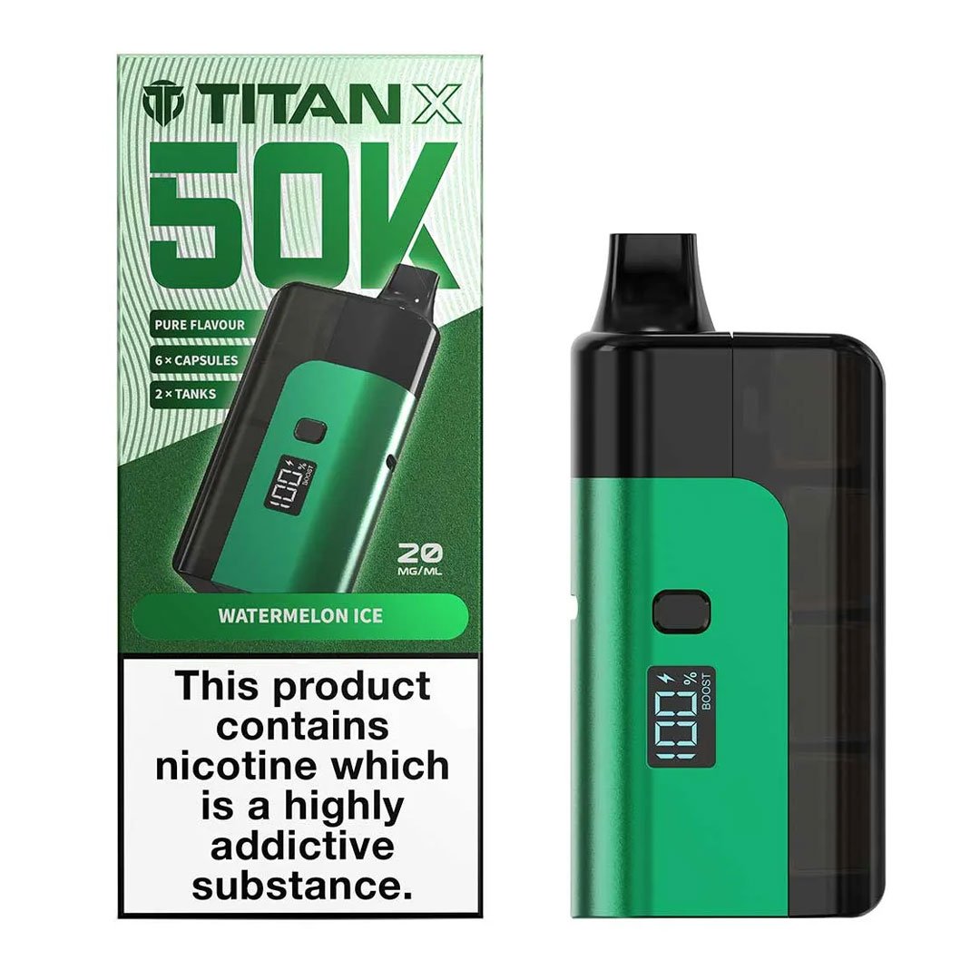 Titan X 50K Prefilled Pod Kit 40% OFF Today! | Greet Vape Titan X 50K Prefilled Pod Kit 40% OFF Today! | Greet Vape