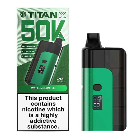 Titan X 50K Prefilled Pod Kit - Watermelon Ice