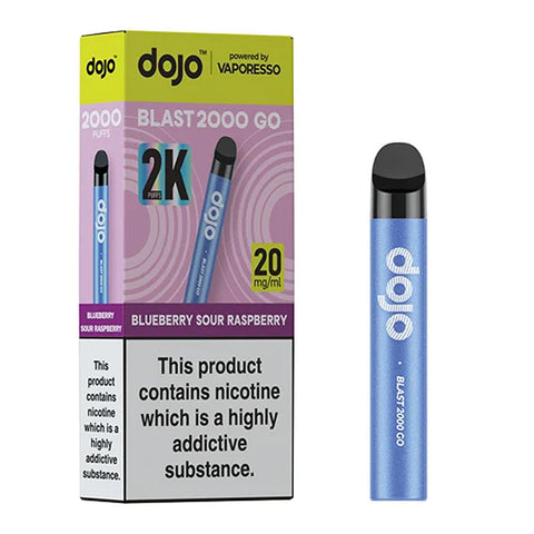Vaporesso Dojo Blast 2000 Go Pod Kit - Blueberry Sour Raspberry