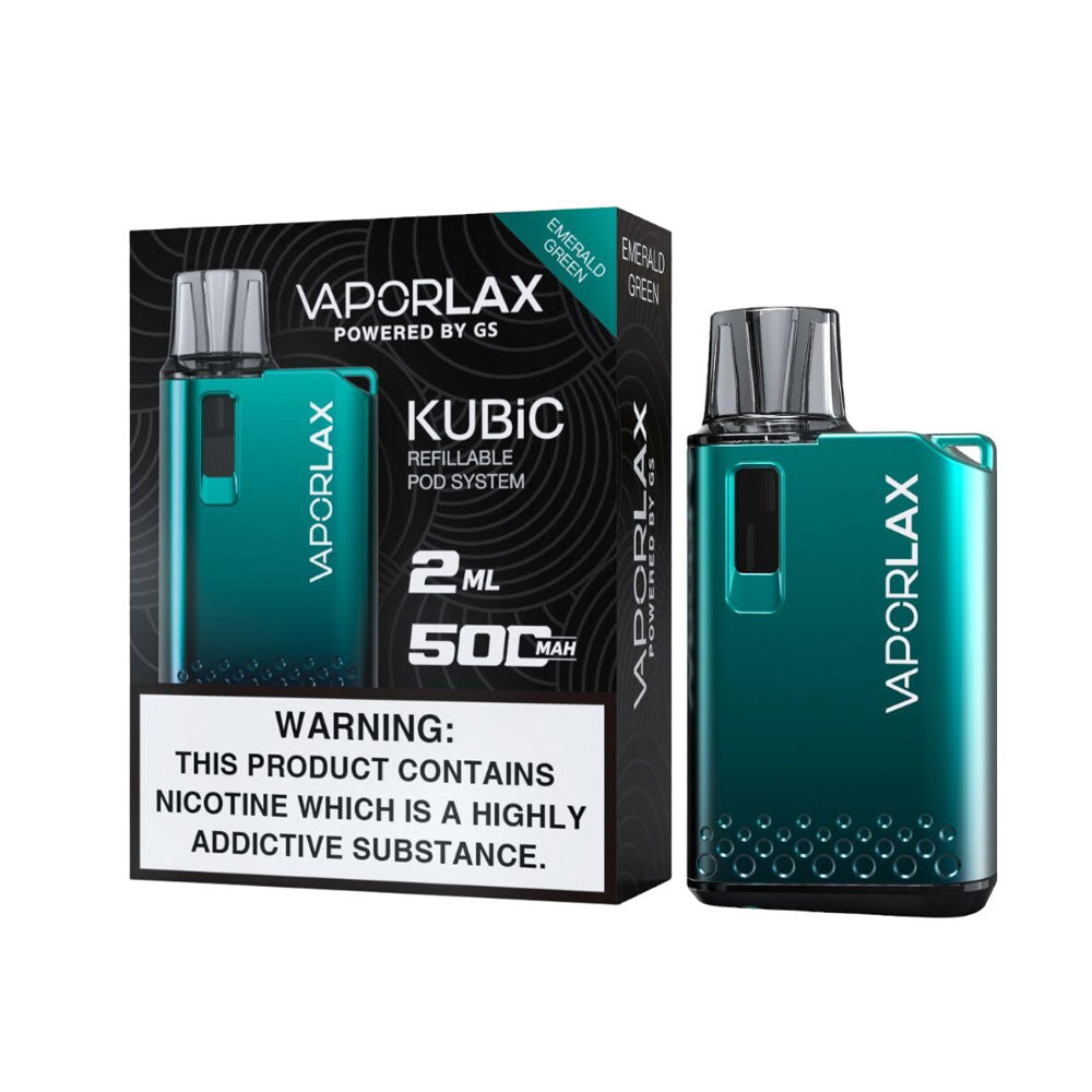 Vaporlax Kubic Refillable Pod Kit Saving 40% OFF Vaporlax Kubic Refillable Pod Kit Saving 40% OFF