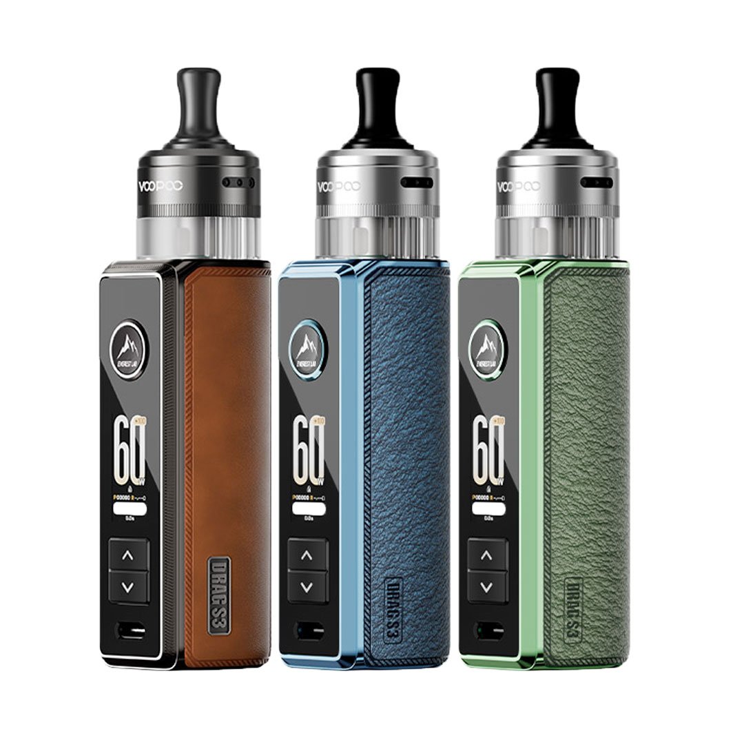 Voopoo Drag S3 60W Vape Kit 40% Discount Voopoo Drag S3 60W Vape Kit 40% Discount