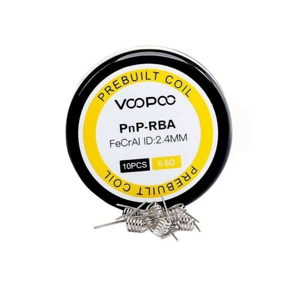 Voopoo PnP RBA Pre-Built Coils (Pack of 10)