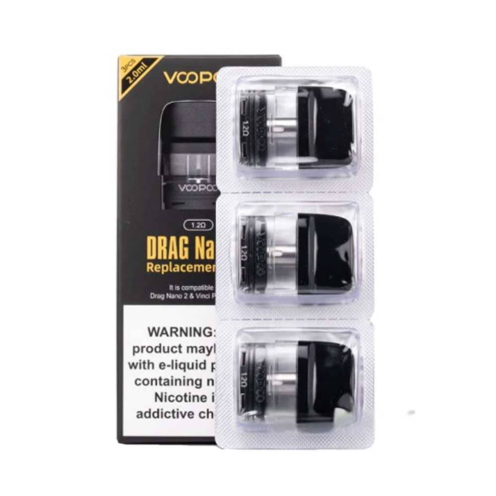 Voopoo Drag Nano 2 Replacement Pod (Pack of 3)