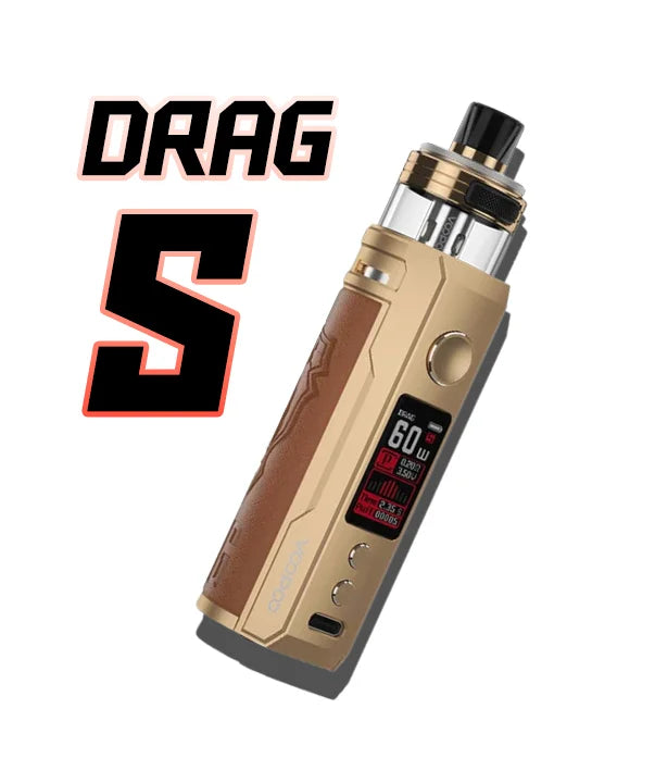 Voopoo Drag S 60W Pod Kit +Save 40% Instantly Voopoo Drag S 60W Pod Kit +Save 40% Instantly