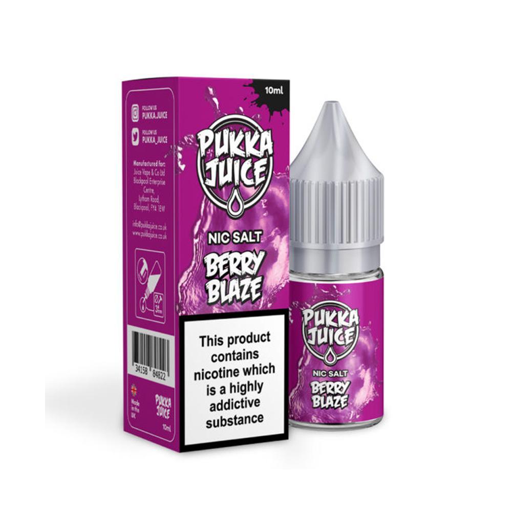 Cherry Blaze Pukka Juice 10ml Nic Salt E Liquid