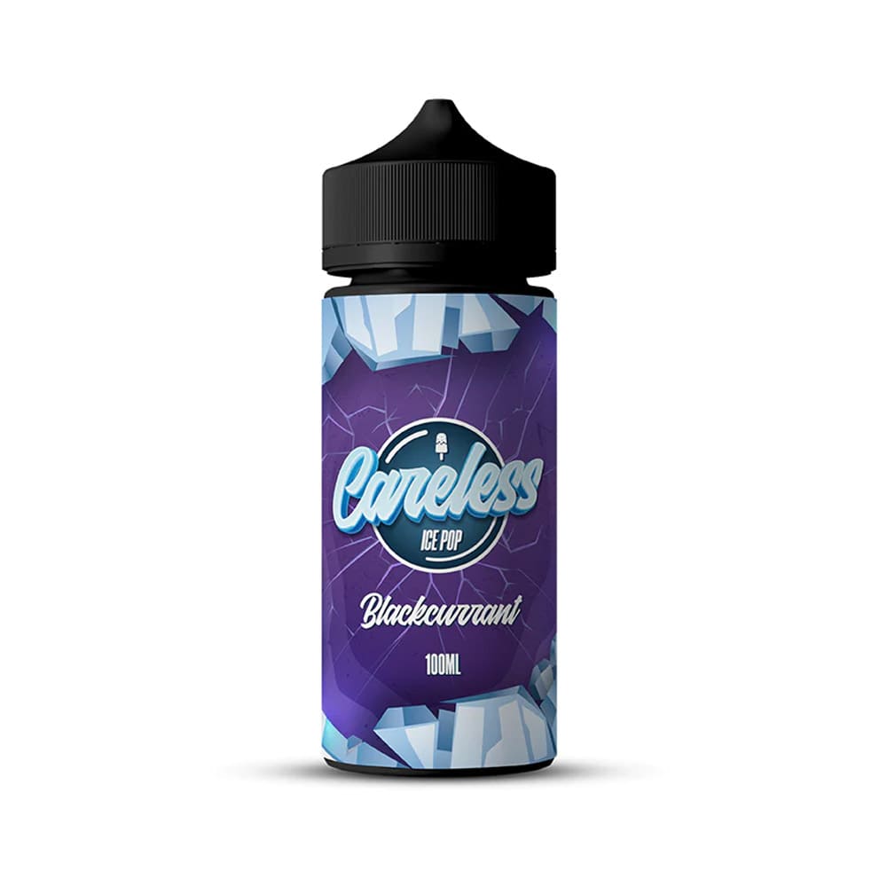 Blackcurrant Careless Ice Pop 100ml Shortfill E liquid