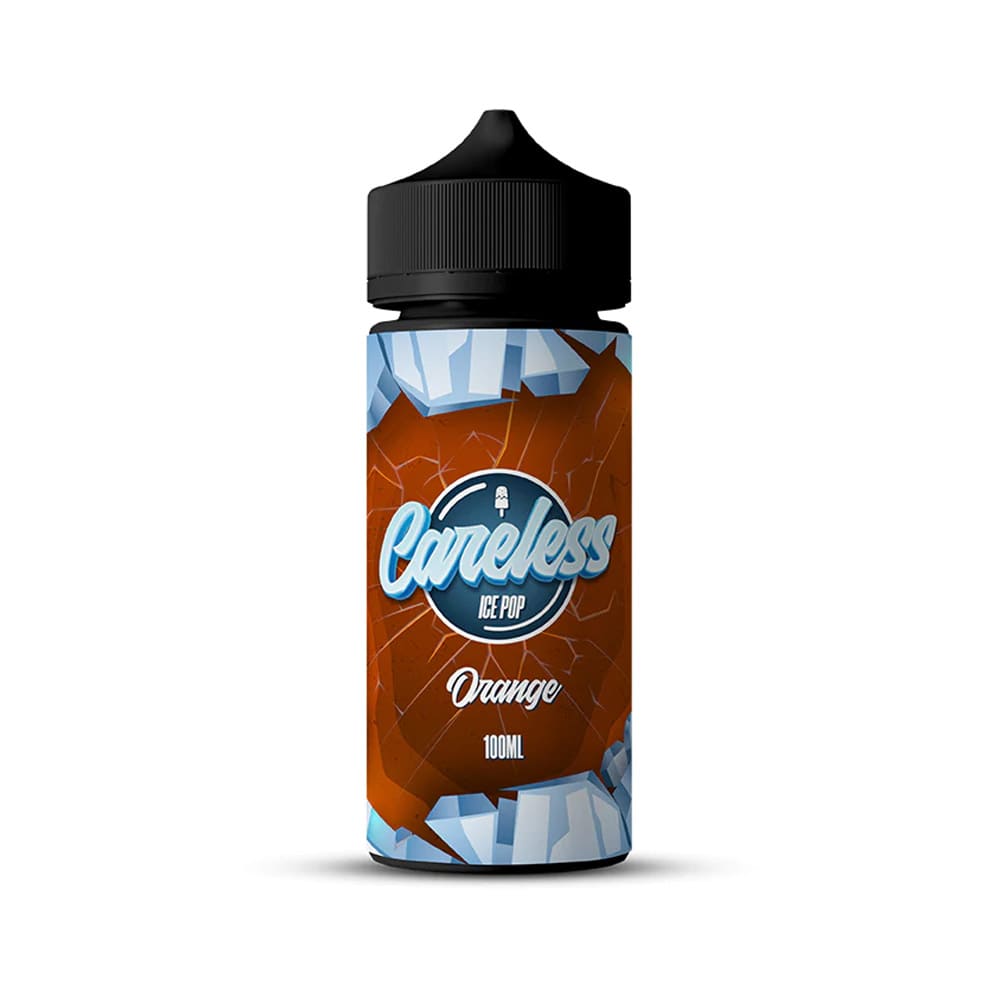 Orange Careless Ice Pop 100ml Shortfill E liquid