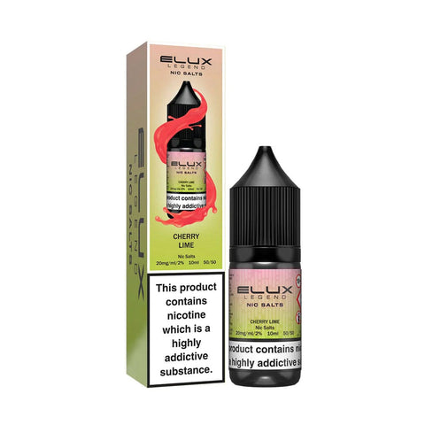 Cherry Lime Elux Legend 10ml Nic Salt E Liquid