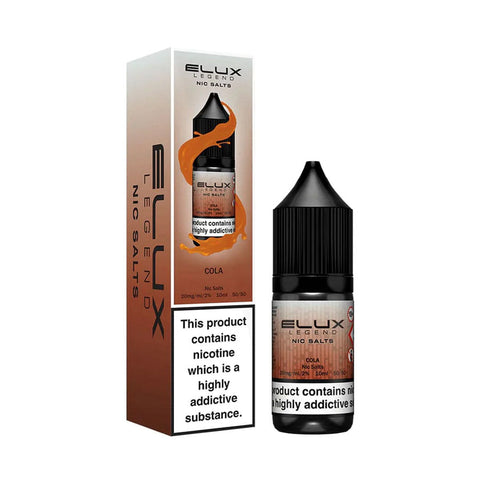 Cola Elux Legend 10ml Nic Salt E Liquid