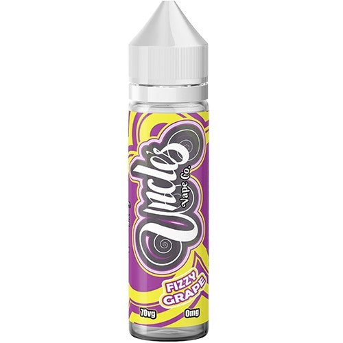 Fizzy Grape Uncle's Vape Co 50ml Shortfill E Liquid