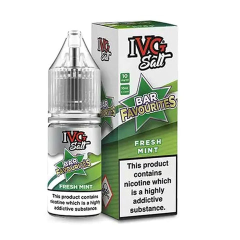 Fresh Mint IVG Bar Favourites 10ml Nic Salt E Liquid