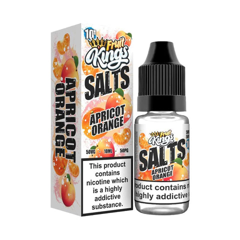 Apricot Orange Fruit Kings 10ml Nic Salt E Liquid