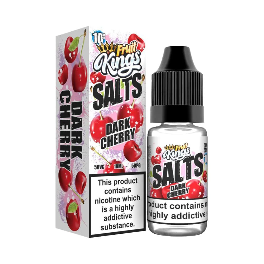 Dark Cherry Fruit Kings 10ml Nic Salt E Liquid