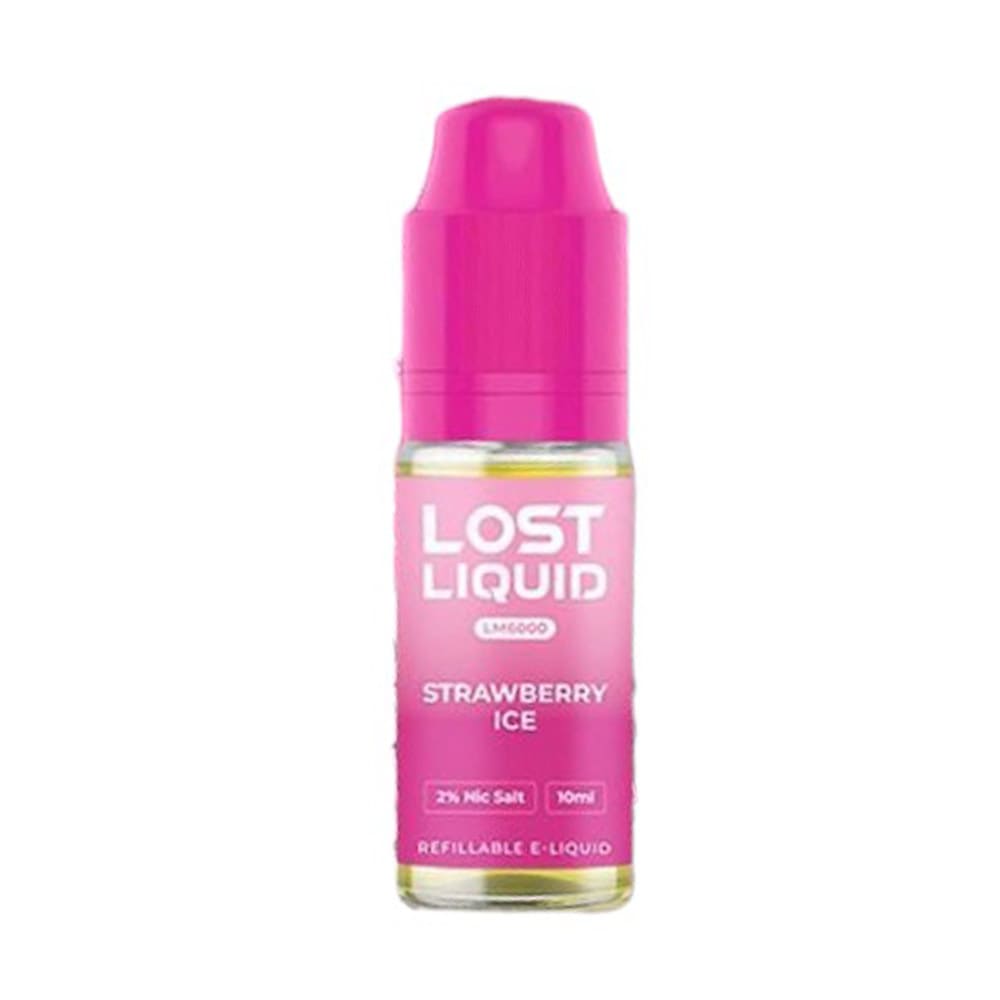 Strawberry Ice Lost Liquid LM600 10ml Nic Salt E Liquid