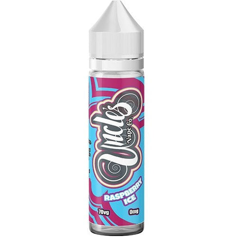 Raspberry Ice Uncle's Vape Co 50ml Shortfill E Liquid