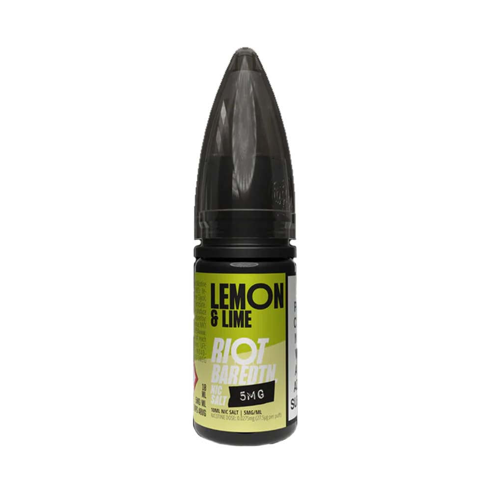 Lemon Lime Riot Squad BAR EDTN 10ml Nic Salt E Liquid