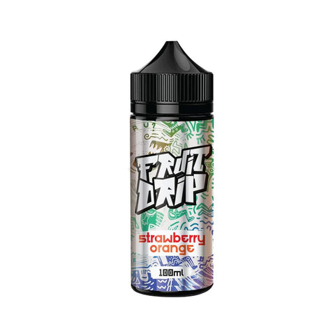 Strawberry Orange Fruit Drip 100ml Shortfill E liquid