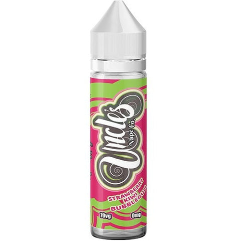 Strawberry Kiwi Bubblegum Uncle's Vape Co 50ml Shortfill E Liquid