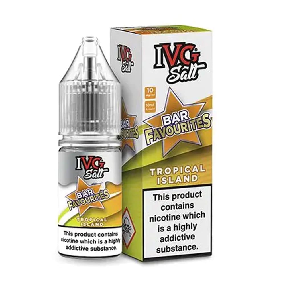 Tropical Island IVG Bar Favourites 10ml Nic Salt E Liquid