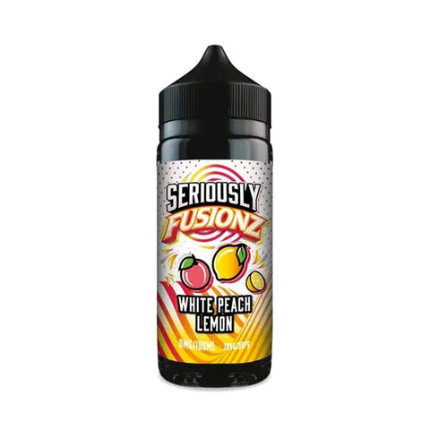 White Peach Lemon Doozy Seriously Fusionz 100ml Shortfill E Liquid